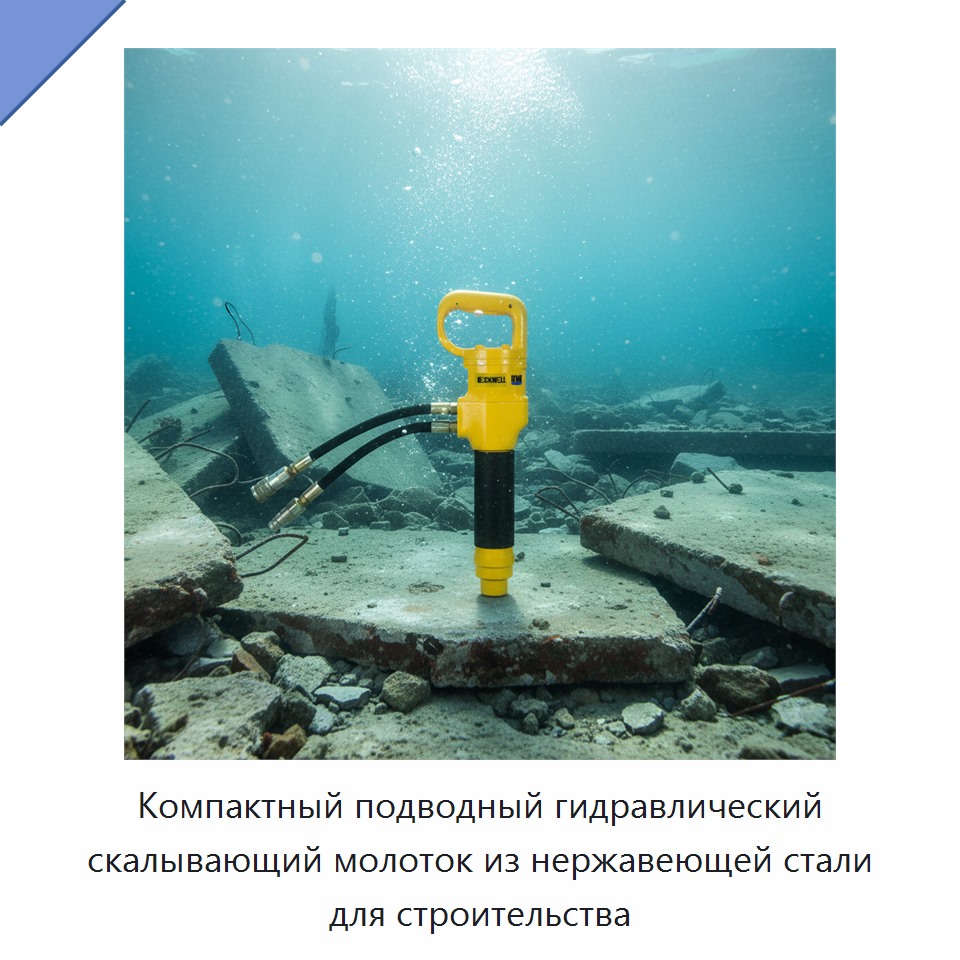Компактный подводный гидравлический скалывающий молоток из нержавеющей стали для строительства — Прочие гидравлические инструменты