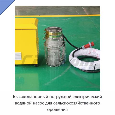 Высоконапорный погружной электрический водяной насос для сельскохозяйственного орошения