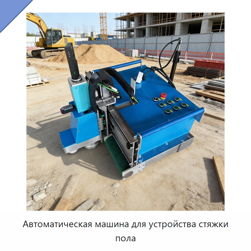 Автоматическая машина для устройства стяжки пола — Прочее оборудование для производства строительных материалов