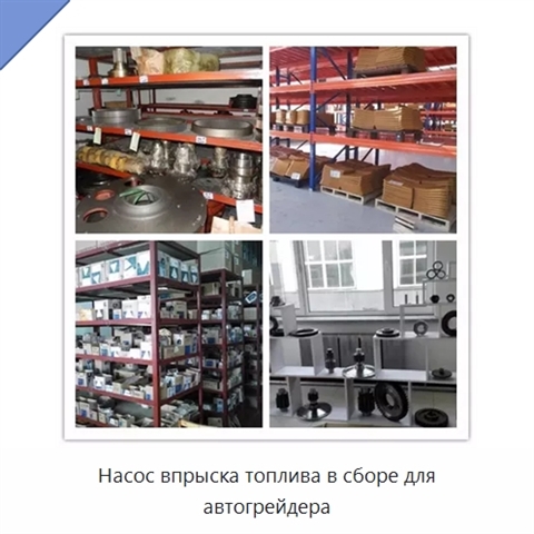 Насос впрыска топлива в сборе для автогрейдера