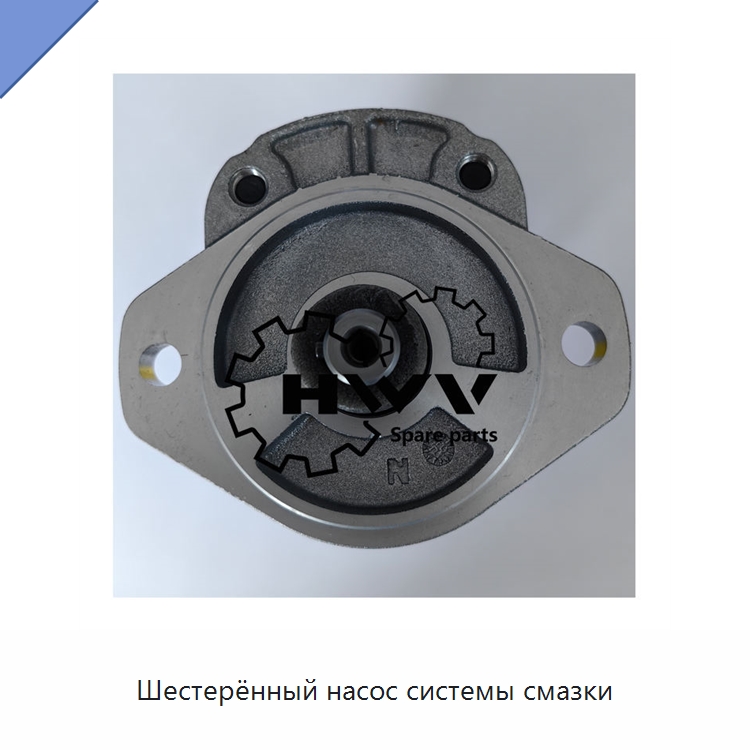 Шестерённый насос системы смазки — Запчасти для строительной техники
