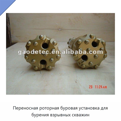 Переносная роторная буровая установка для бурения взрывных скважин