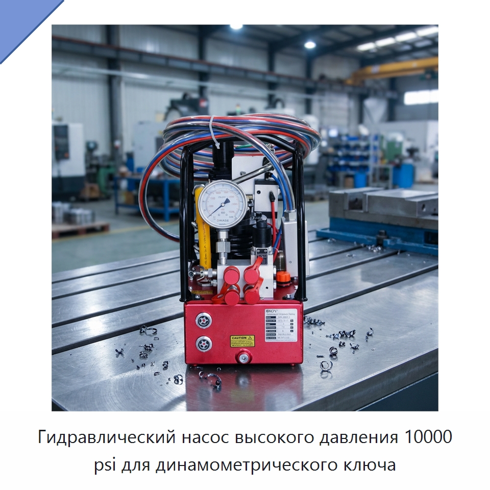 Гидравлический насос высокого давления 10000 psi для динамометрического ключа — Насосы
