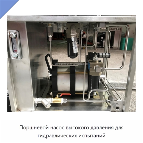 Поршневой насос высокого давления для гидравлических испытаний