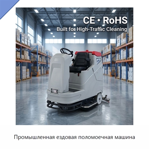 Промышленная ездовая поломоечная машина