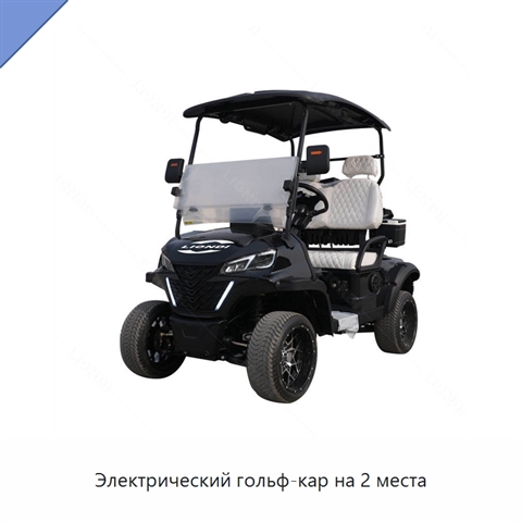 Электрический гольф-кар на 2 места
