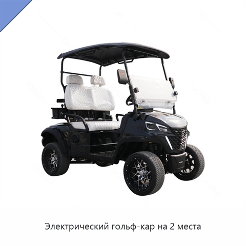 Электрический гольф-кар на 2 места