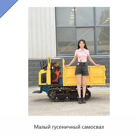 Малый гусеничный самосвал