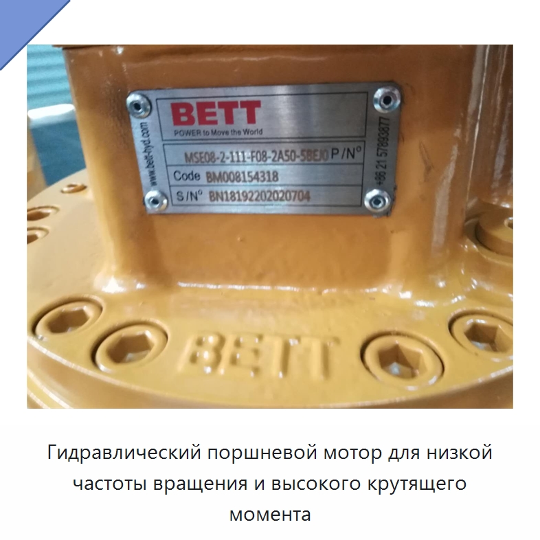 Гидравлический поршневой мотор для низкой частоты вращения и высокого крутящего момента