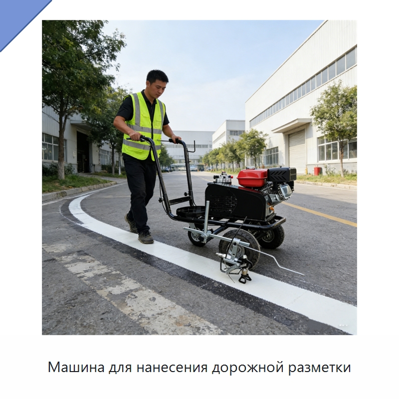 Машина для нанесения дорожной разметки — Дорожная техника