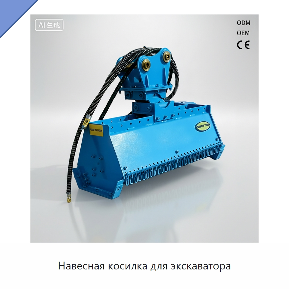 Навесная косилка для экскаватора — Газонокосилки