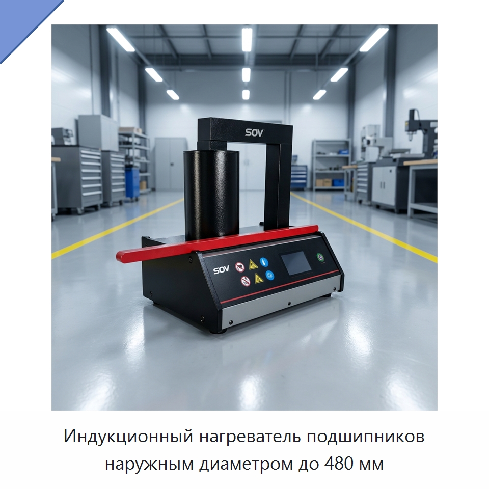 Индукционный нагреватель подшипников наружным диаметром до 480 мм — Отопительное оборудование