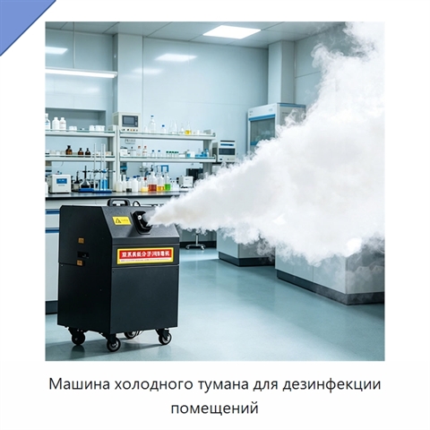 Машина холодного тумана для дезинфекции помещений