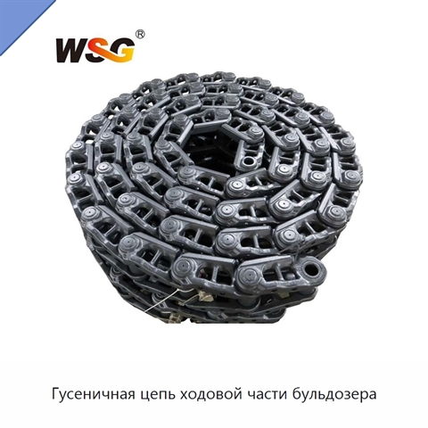 Гусеничная цепь ходовой части бульдозера