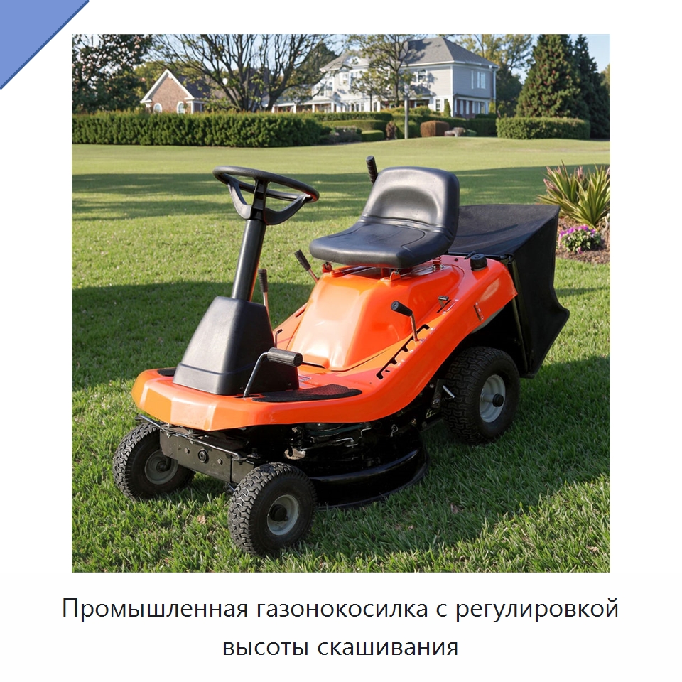 Промышленная газонокосилка с регулировкой высоты скашивания — Газонокосилки