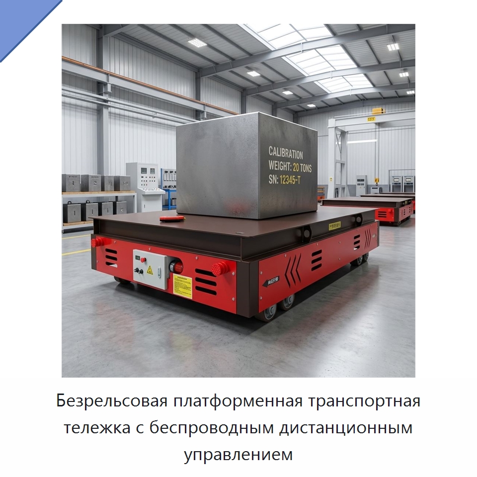 Безрельсовая платформенная транспортная тележка с беспроводным дистанционным управлением — Специальное подъемно-транспортное оборудование