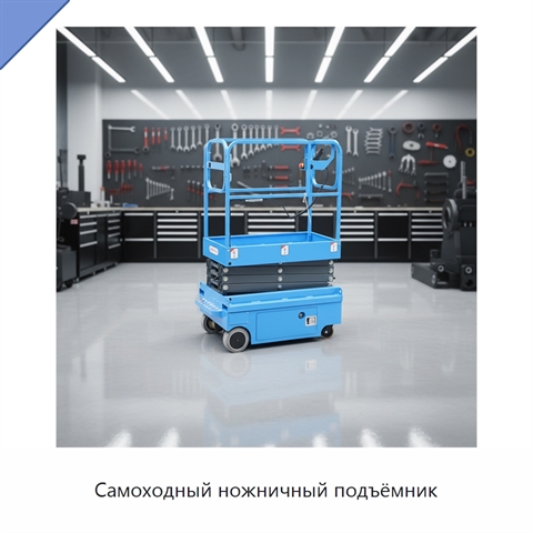 Самоходный ножничный подъёмник