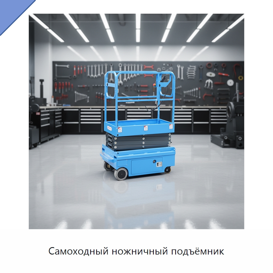 Самоходный ножничный подъёмник — Подъемные столы