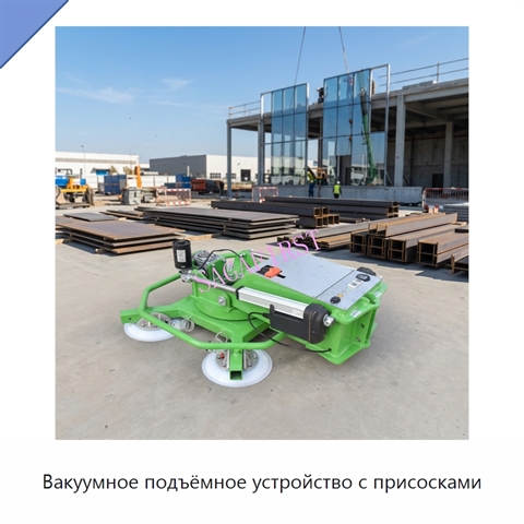 Вакуумное подъёмное устройство с присосками