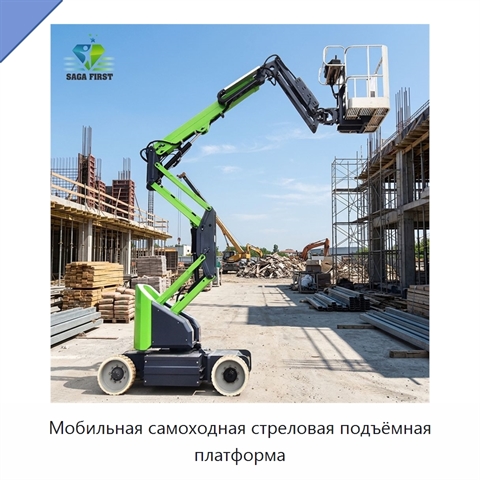 Мобильная самоходная стреловая подъёмная платформа