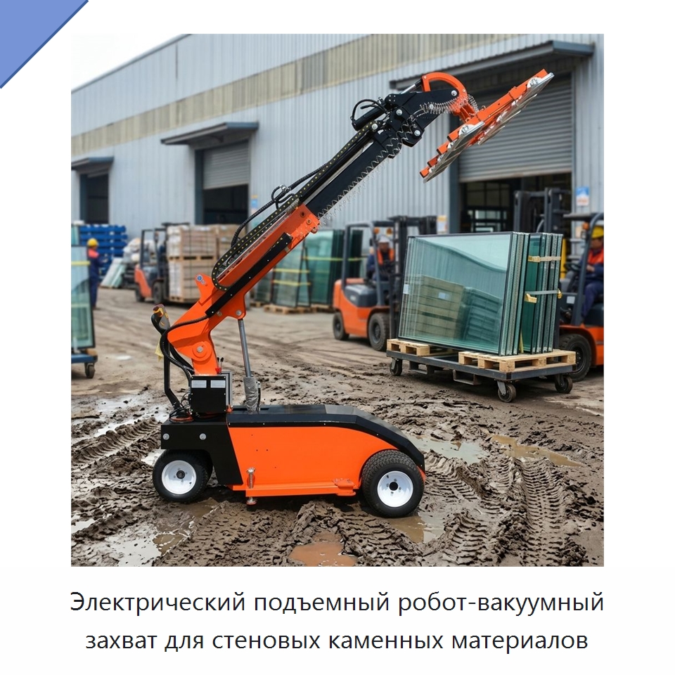Электрический подъемный робот-вакуумный захват для стеновых каменных материалов — Вакуумные грузозахваты