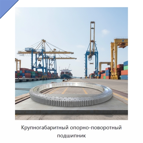 Крупногабаритный опорно-поворотный подшипник