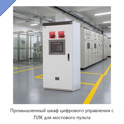 Промышленный шкаф цифрового управления с ПЛК для мостового пульта
