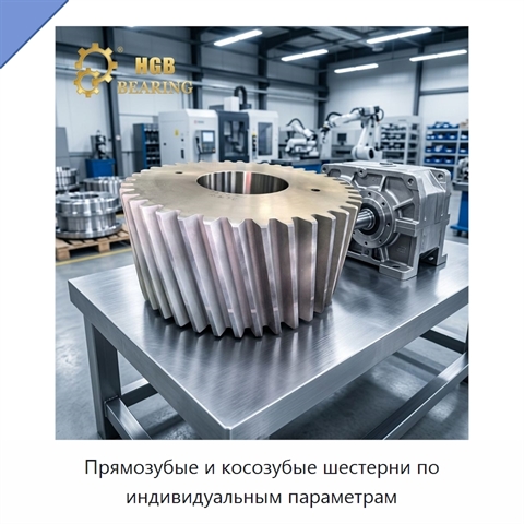 Прямозубые и косозубые шестерни по индивидуальным параметрам