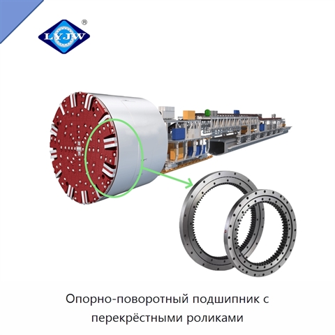 Опорно-поворотный подшипник с перекрёстными роликами