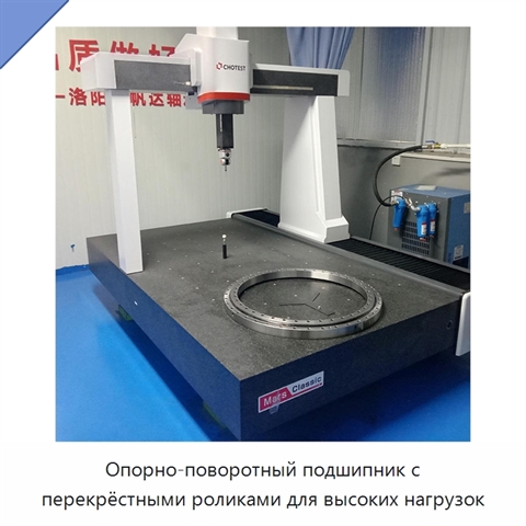 Опорно-поворотный подшипник с перекрёстными роликами для высоких нагрузок