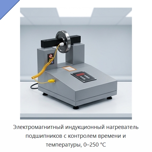 Электромагнитный индукционный нагреватель подшипников с контролем времени и температуры, 0–250 °C — Отопительное оборудование