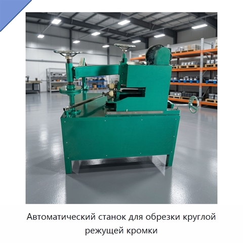 Автоматический станок для обрезки круглой режущей кромки