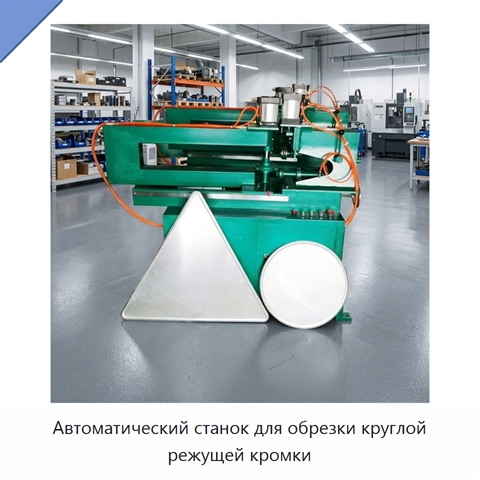 Автоматический станок для обрезки круглой режущей кромки