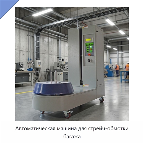 Автоматическая машина для стрейч-обмотки багажа