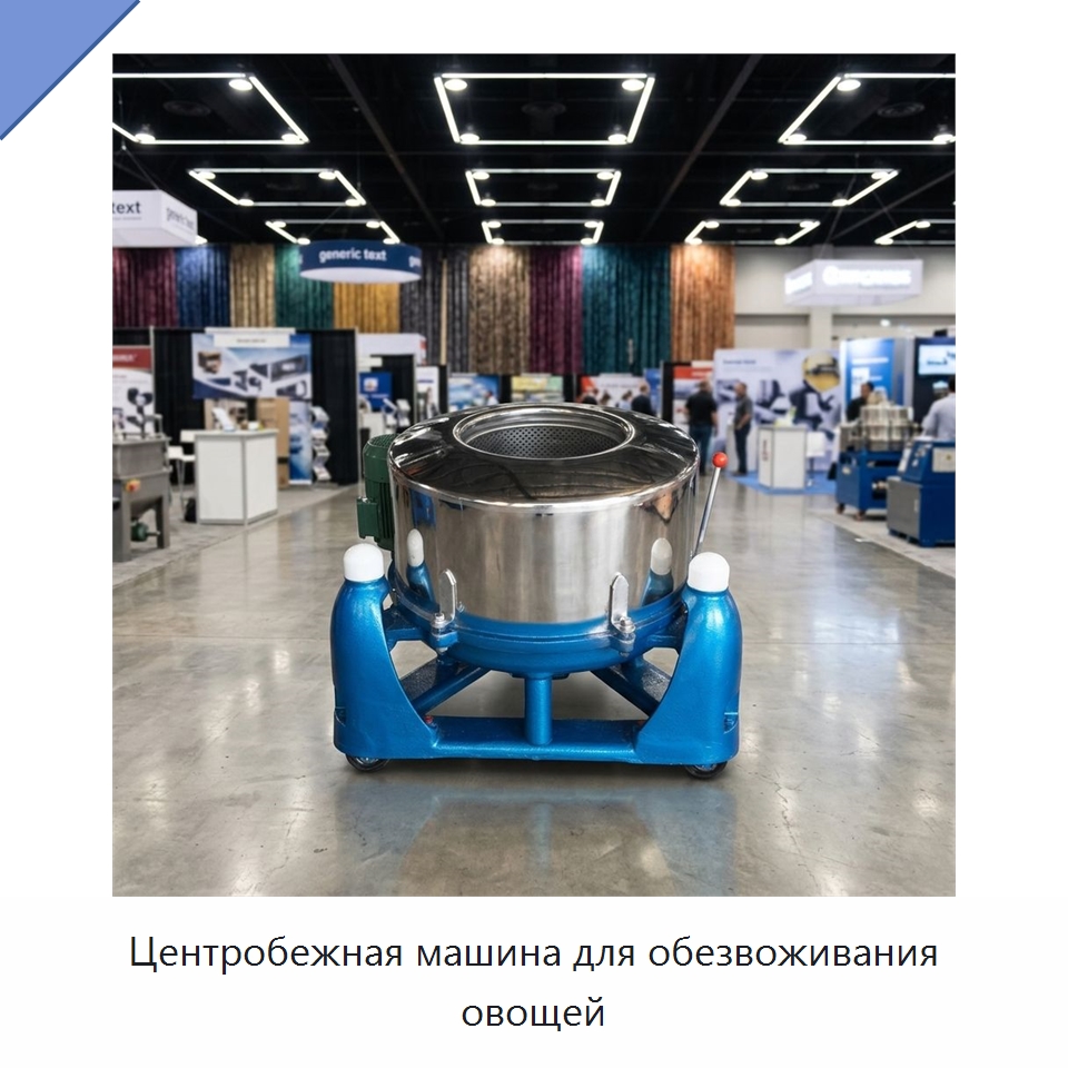 Центробежная машина для обезвоживания овощей — Промышленное оборудование