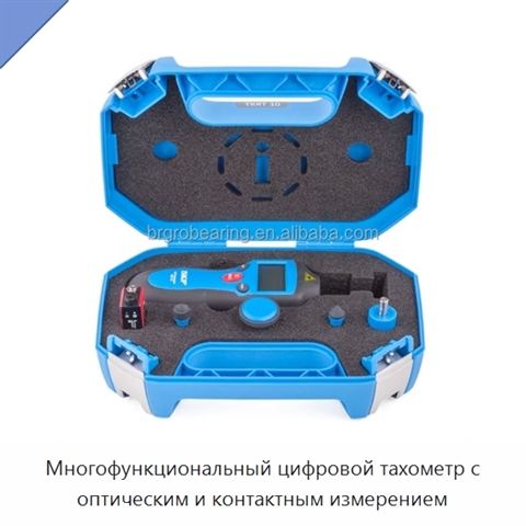 Многофункциональный цифровой тахометр с оптическим и контактным измерением