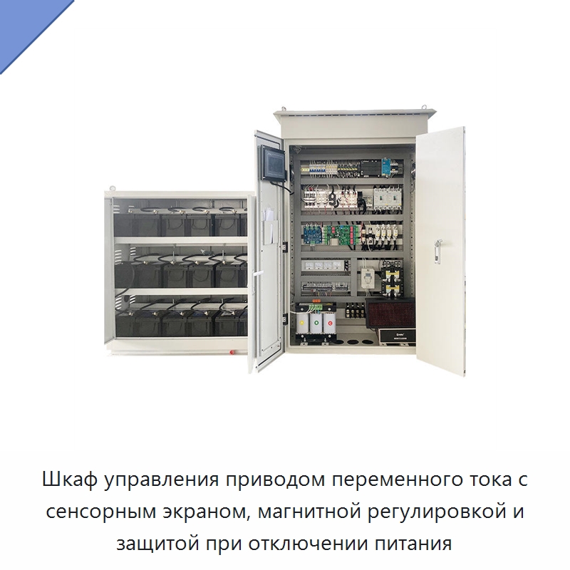 Шкаф управления приводом переменного тока с сенсорным экраном, магнитной регулировкой и защитой при отключении питания — Частотные преобразователи