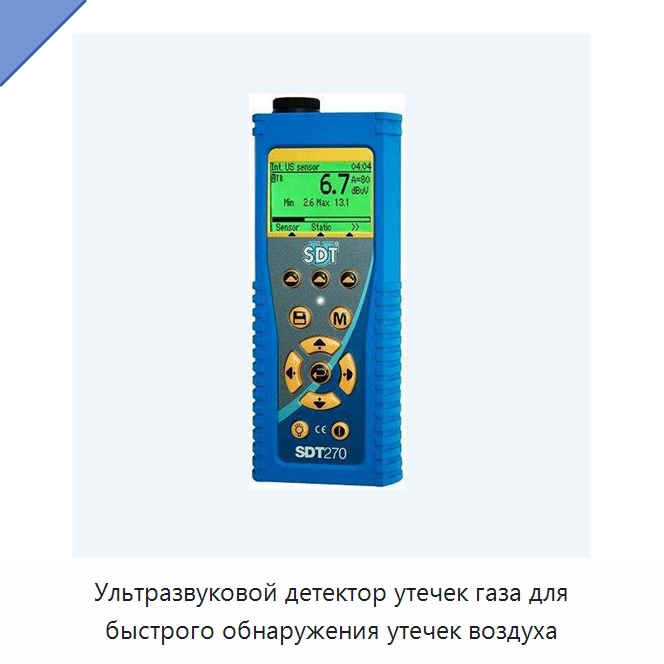 Ультразвуковой детектор утечек газа для быстрого обнаружения утечек воздуха — Испытательные приборы