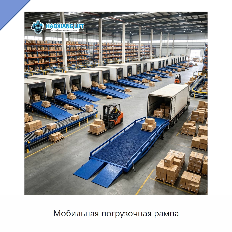 Мобильная погрузочная рампа — Подъемные столы