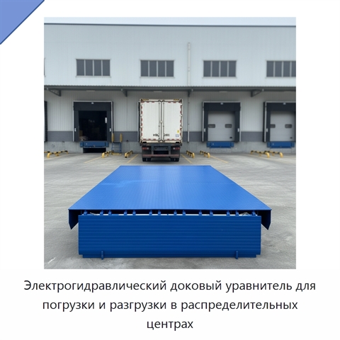 Электрогидравлический доковый уравнитель для погрузки и разгрузки в распределительных центрах