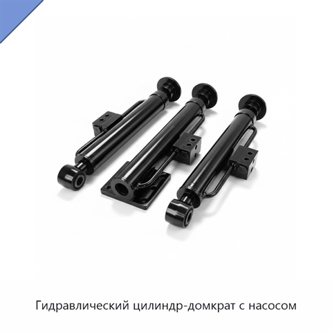 Гидравлический цилиндр-домкрат с насосом