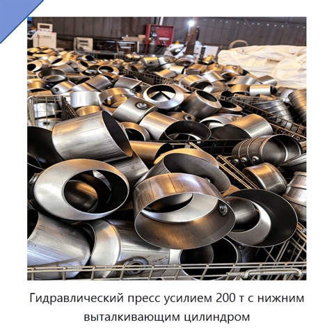 Гидравлический пресс усилием 200 т с нижним выталкивающим цилиндром