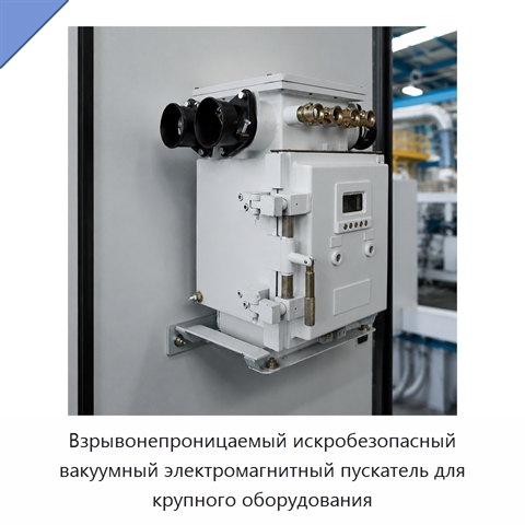 Взрывонепроницаемый искробезопасный вакуумный электромагнитный пускатель для крупного оборудования