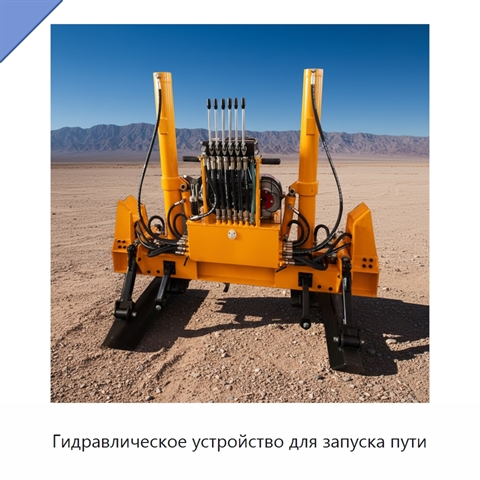 Гидравлическое устройство для запуска пути