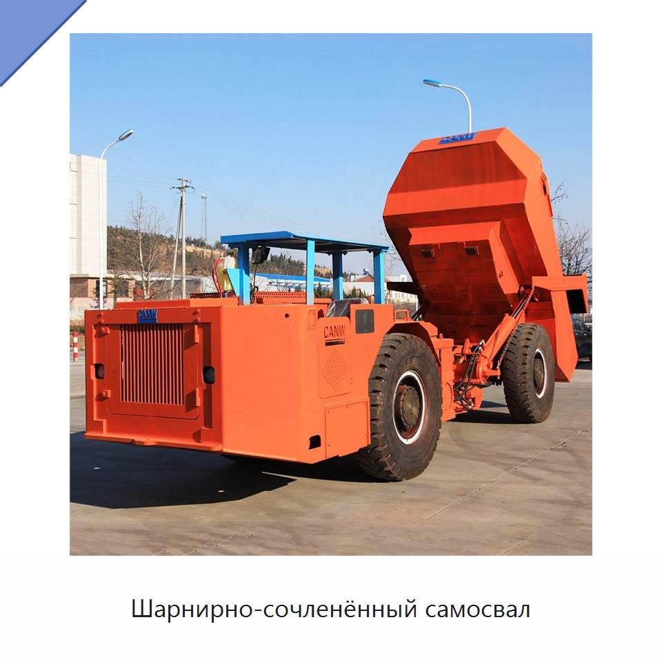 Шарнирно-сочленённый самосвал — Горнодобывающее оборудование