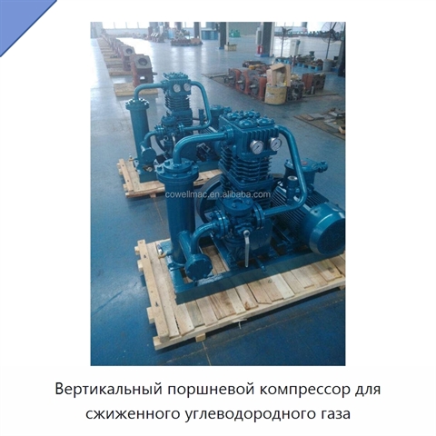 Вертикальный поршневой компрессор для сжиженного углеводородного газа