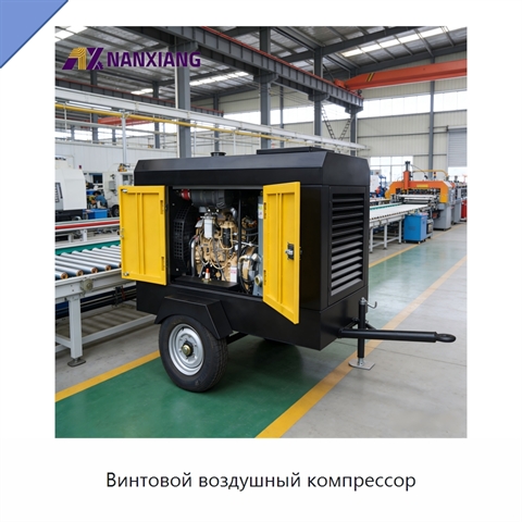 Винтовой воздушный компрессор