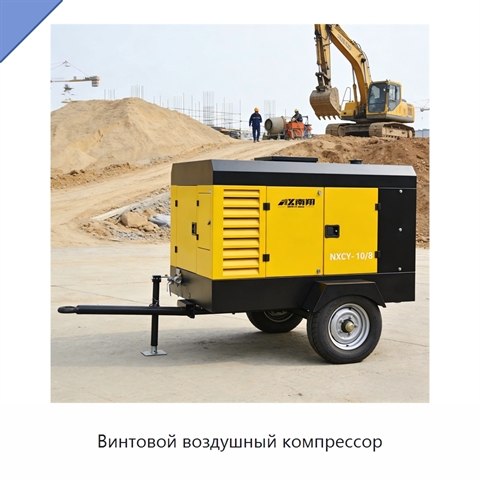 Винтовой воздушный компрессор