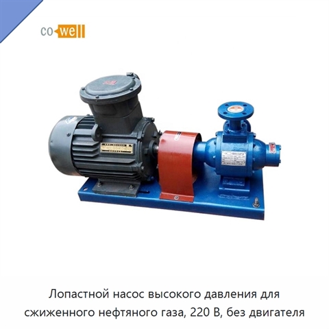 Лопастной насос высокого давления для сжиженного нефтяного газа, 220 В, без двигателя