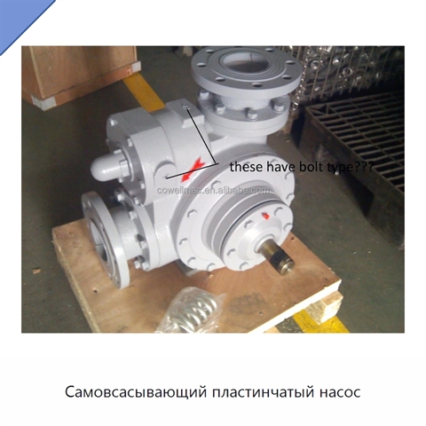Самовсасывающий пластинчатый насос